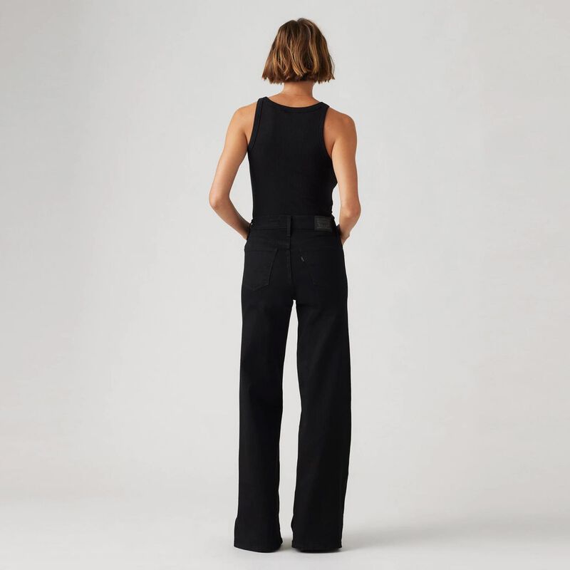 Levi's 318 Shaping Wide Leg Soft Black image number 1